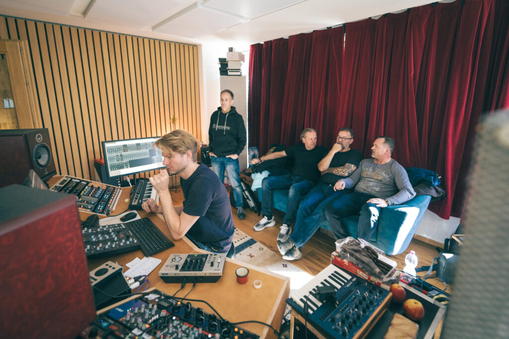 die Band Stigma in der Regie des Le Sonn Studio in Südtirol