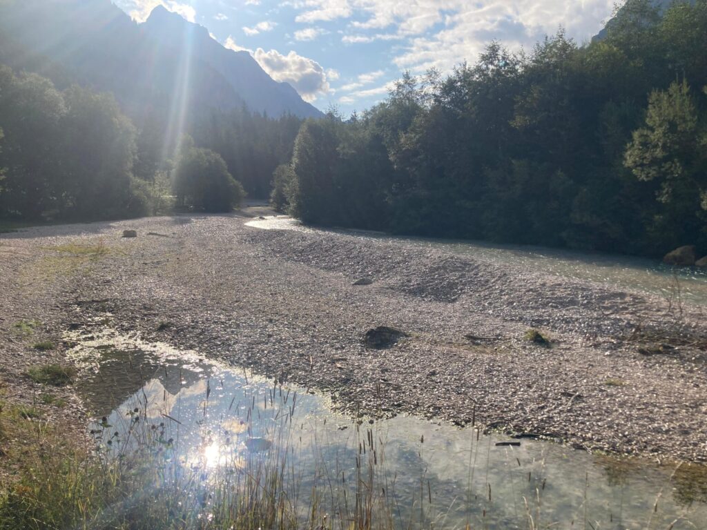 Dolomiten-Landschaft nahe dem Le Sonn Studio – inspirierende Umgebung für Recording mit Backing Band