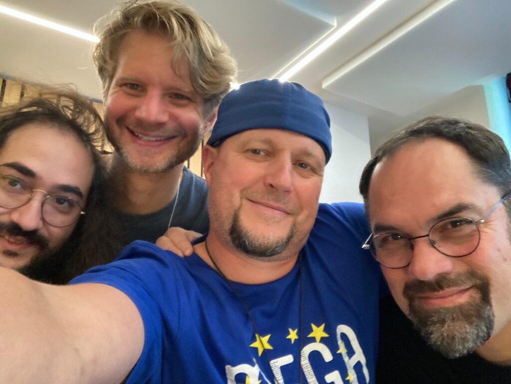 Recording mit Backing Band im Le Sonn Studio in den Dolomiten – Studio-Session mit Pulse Mechanics